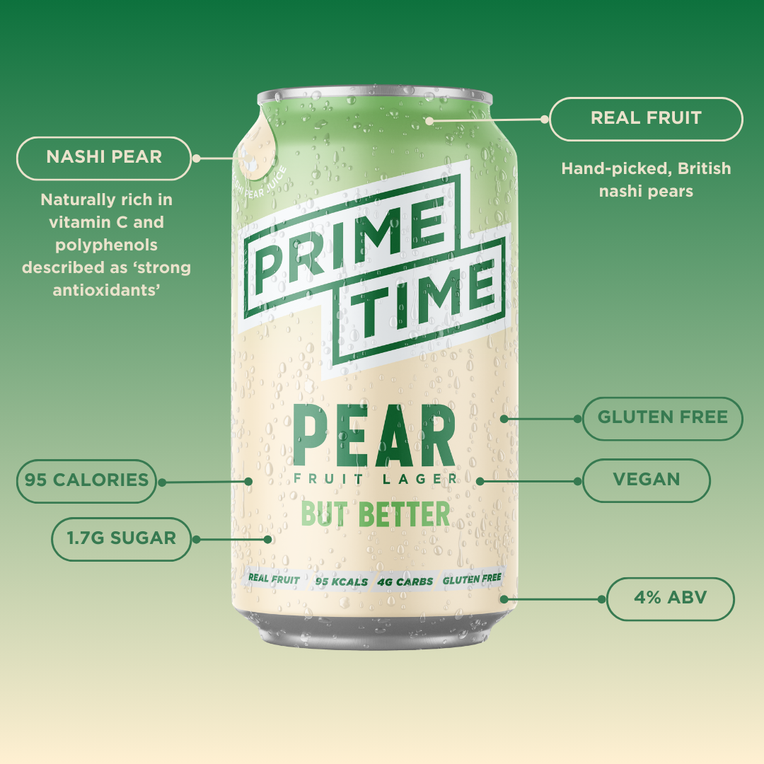 Limited Edition Prime Time Pear Lager